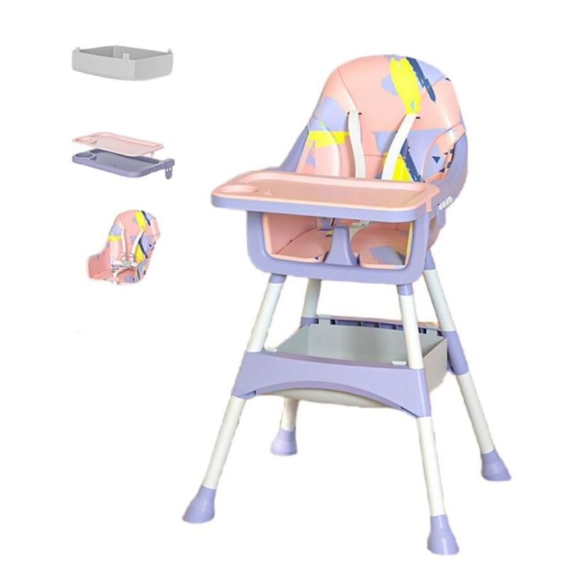 Silla De Comer para bebés Rosa Cora Úpale - Imagen 2
