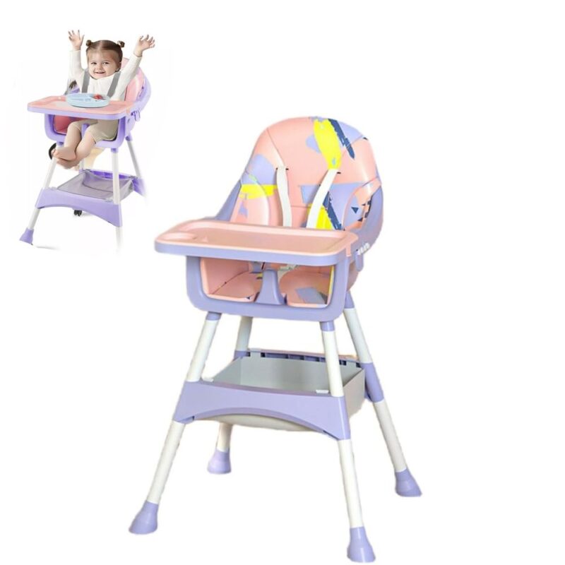 Silla De Comer para bebés Rosa Cora Úpale