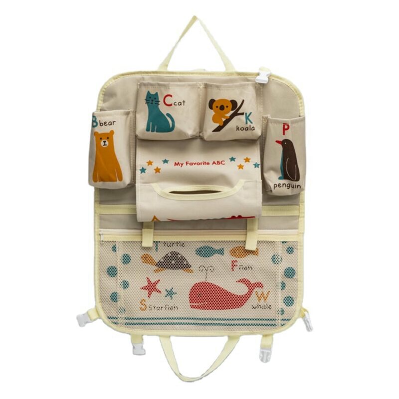 Organizador De Asiento de Carro Oso Celeste Úpale