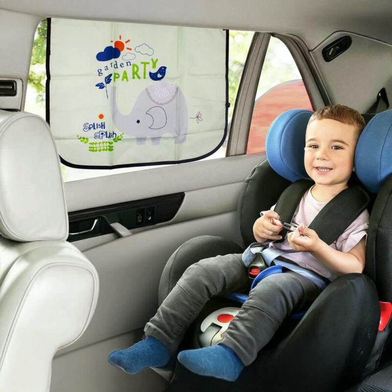 Cortina De Carro para Ventanas Elefante  x 1 unidad Úpale - Imagen 3