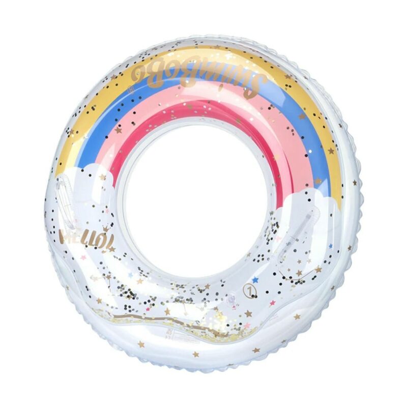 Flotador Inflable de Plástico para niños Arcoíris Úpale - Imagen 3
