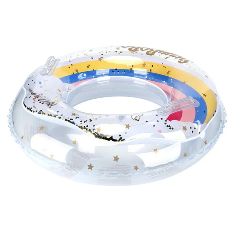 Flotador Inflable de Plástico para niños Arcoíris Úpale - Imagen 4