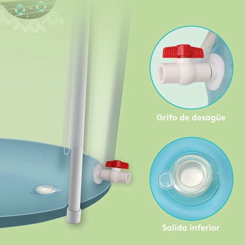 Bañera / Piscina Inflable Para Bebé Úpale - Imagen 3