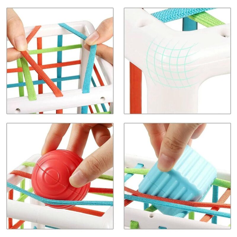 Juguete Cubo Encajable De Formas Geométricas Úpale - Imagen 3