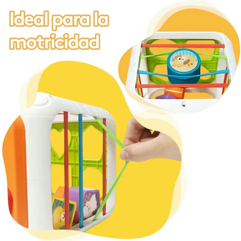 Juguete Cubo Encajable Didáctico Úpale - Imagen 2