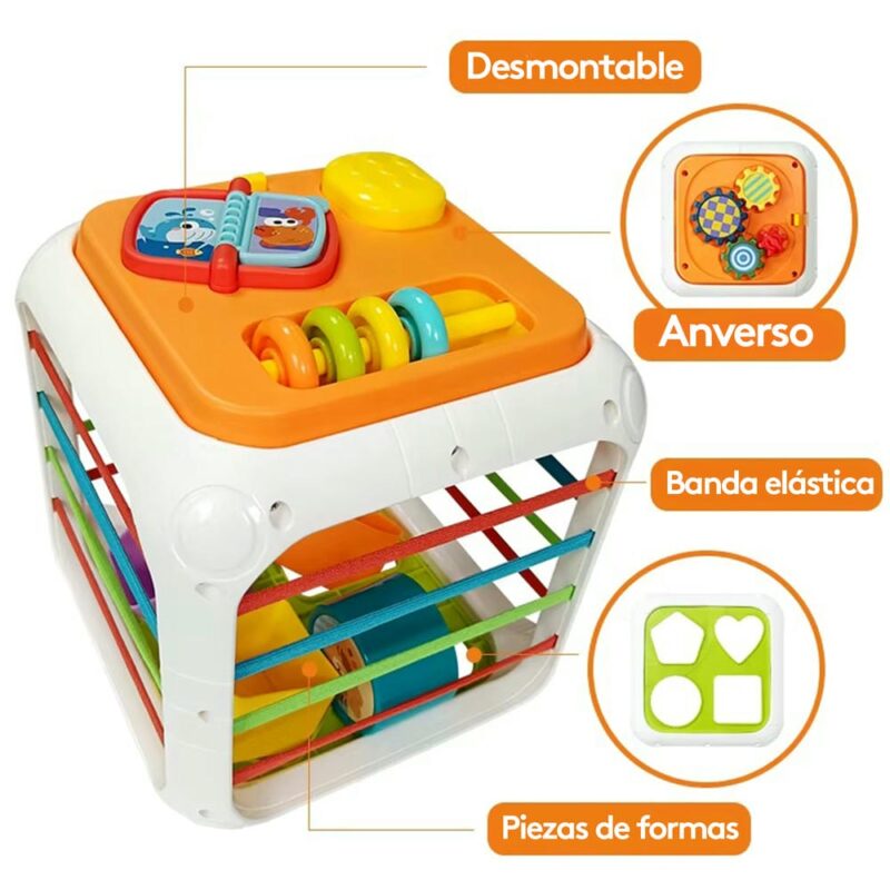 Juguete Cubo Encajable Didáctico Úpale - Imagen 4