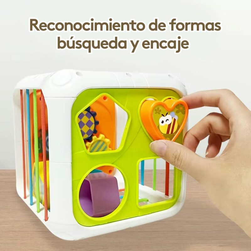 Juguete Cubo Encajable Didáctico Úpale - Imagen 5