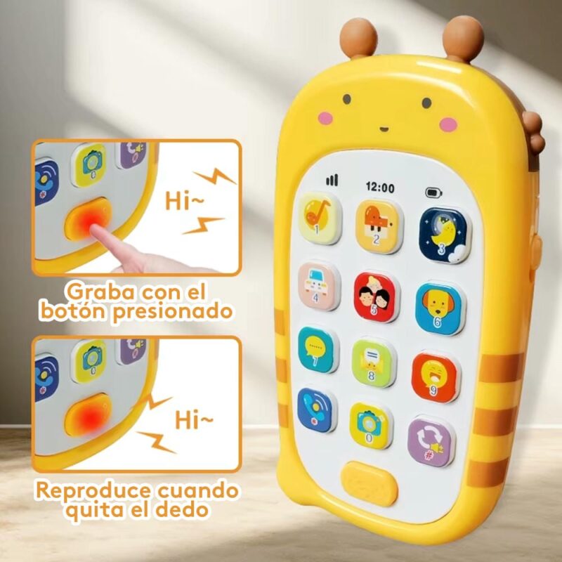 Juguete Teléfono Musical Conejo Úpale - Imagen 5