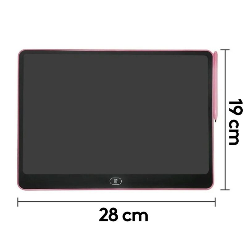 Tablet LCD Para Niños 28x19 Cm Rosa Úpale - Imagen 2