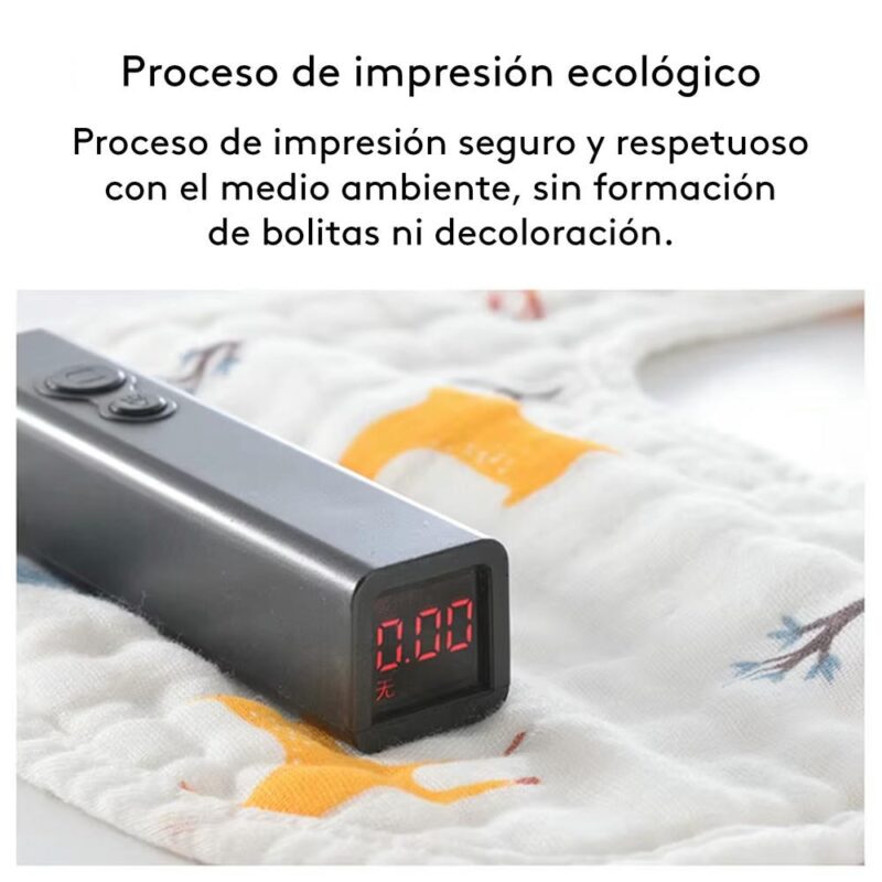 Babero De Tela Pack x2 Arcoíris Úpale - Imagen 4