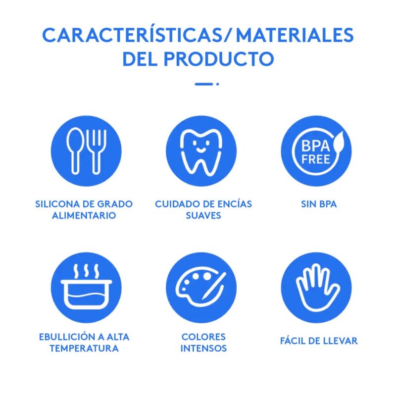 Masticador para bebés Pez Azul Oscuro Úpale - Imagen 6