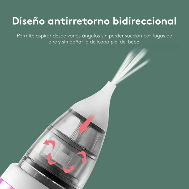 Aspirador Nasal Eléctrico Para Niños Morado Úpale - Imagen 4