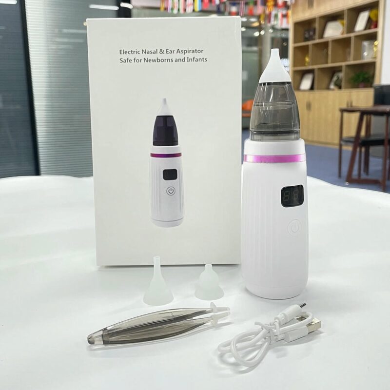 Aspirador Nasal Eléctrico Para Niños Morado Úpale - Imagen 8