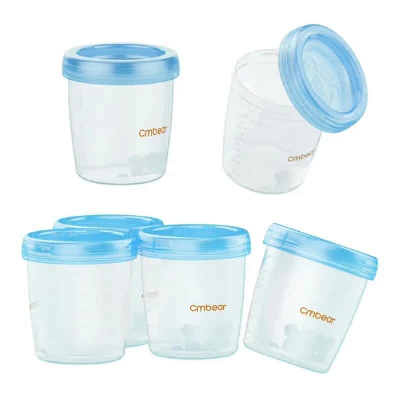 Extractor de leche Materna Inalámbrico Eléctrico Manos Libres Qy-101 Blanco Úpale + Vasos cmbear - Imagen 8